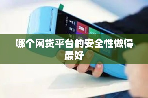 哪个网贷平台的安全性做得最好 哪个网贷平台的安全性做得最好