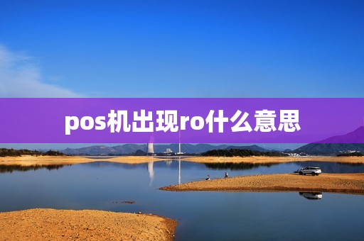 pos机出现ro什么意思