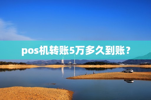pos机转账5万多久到账？