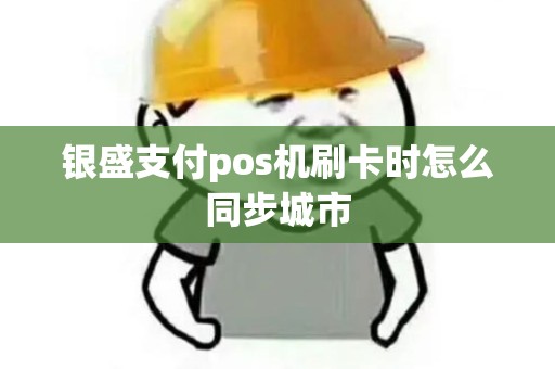 银盛支付pos机刷卡时怎么同步城市