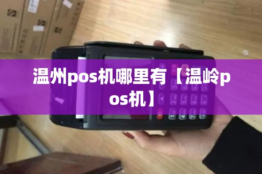 温州pos机哪里有【温岭pos机】