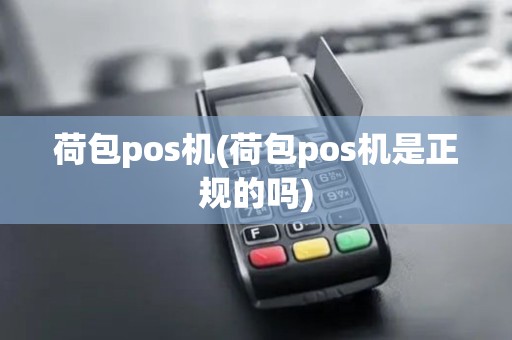 荷包pos机(荷包pos机是正规的吗)