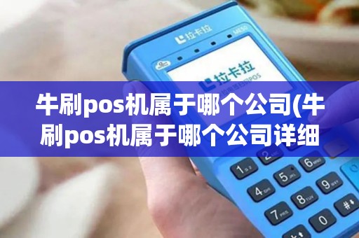 牛刷pos机属于哪个公司(牛刷pos机属于哪个公司详细介绍)