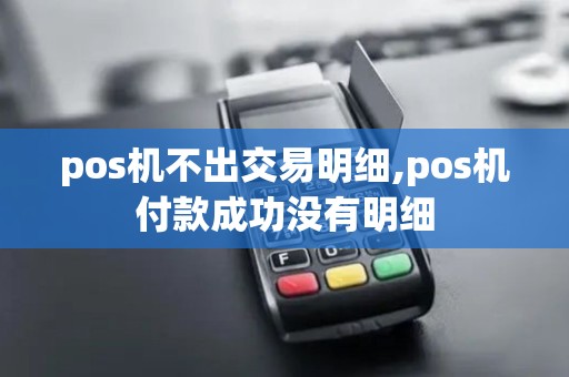 pos机不出交易明细,pos机付款成功没有明细