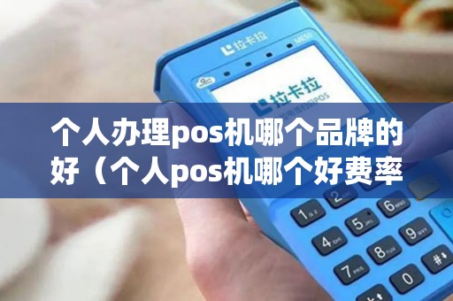 个人办理pos机哪个品牌的好（个人pos机哪个好费率稳定）