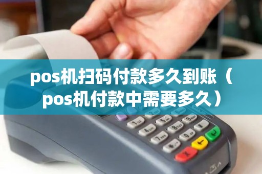 pos机扫码付款多久到账（pos机付款中需要多久）