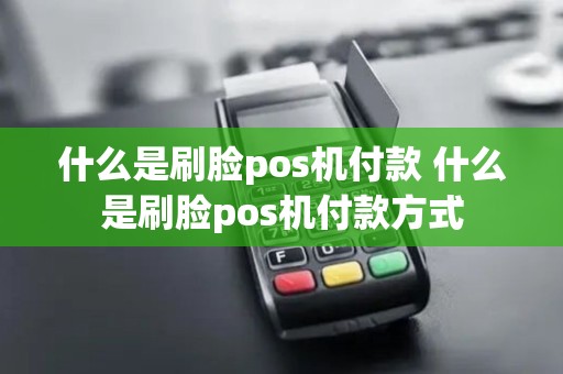 什么是刷脸pos机付款 什么是刷脸pos机付款方式 什么是刷脸pos机付款 什么是刷脸pos机付款方式