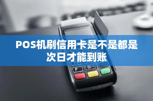 POS机刷信用卡是不是都是次日才能到账 POS机刷信用卡是不是都是次日才能到账