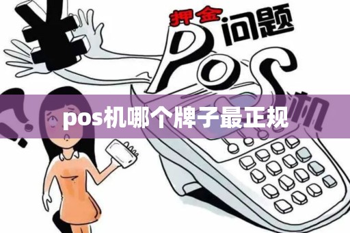 pos机哪个牌子最正规