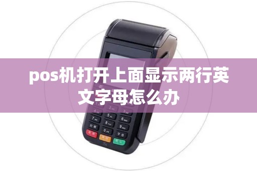 pos机打开上面显示两行英文字母怎么办 pos机打开上面显示两行英文字母怎么办