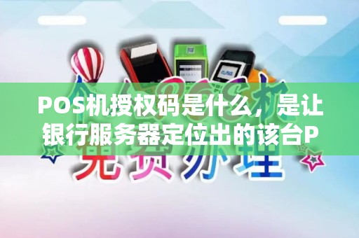 POS机授权码是什么，是让银行服务器定位出的该台POS机的标识吗？