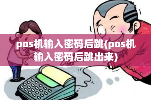 pos机输入密码后跳(pos机输入密码后跳出来)