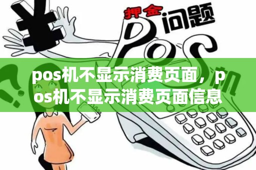 pos机不显示消费页面，pos机不显示消费页面信息