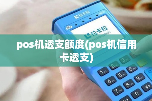 pos机透支额度(pos机信用卡透支)