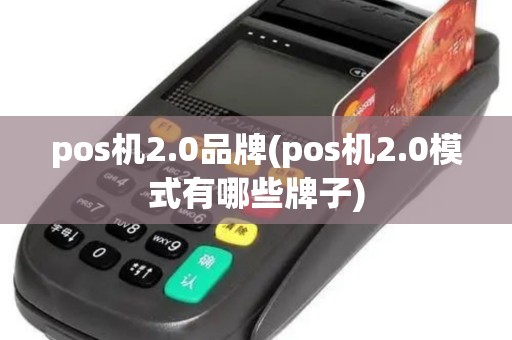 pos机2.0品牌(pos机2.0模式有哪些牌子)