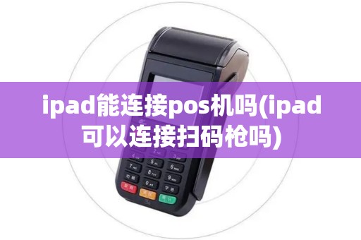 ipad能连接pos机吗(ipad可以连接扫码枪吗)