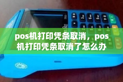 pos机打印凭条取消,pos机打印凭条取消了怎么办 pos机打印凭条取消,pos机打印凭条取消了怎么办