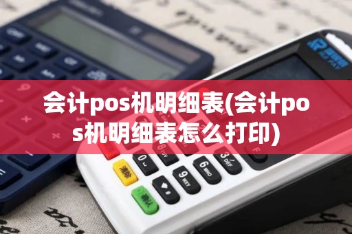 会计pos机明细表(会计pos机明细表怎么打印) 会计pos机明细表(会计pos机明细表怎么打印)