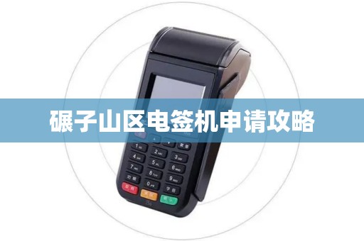 碾子山区电签机申请攻略