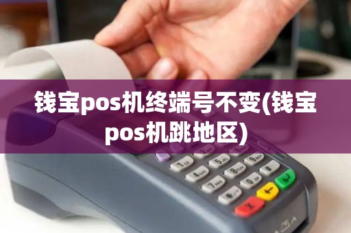 钱宝pos机终端号不变(钱宝pos机跳地区)