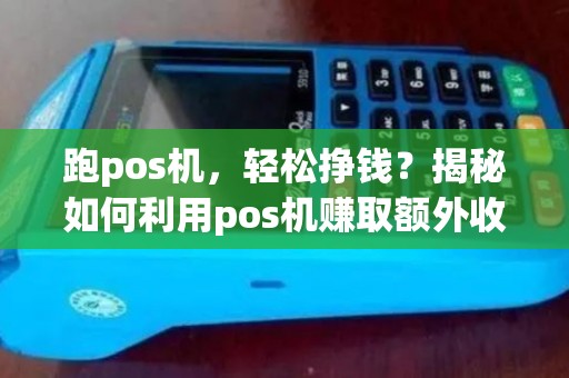 跑pos机，轻松挣钱？揭秘如何利用pos机赚取额外收入！