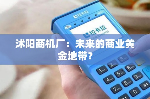 沭阳商机厂:未来的商业黄金地带? 沭阳商机厂:未来的商业黄金地带?