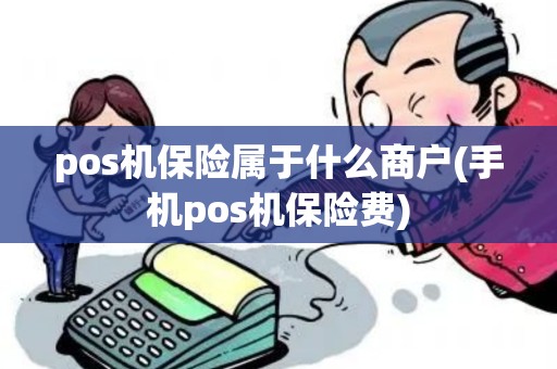 pos机保险属于什么商户(手机pos机保险费) pos机保险属于什么商户(手机pos机保险费)