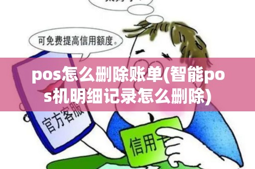 pos怎么删除账单(智能pos机明细记录怎么删除)