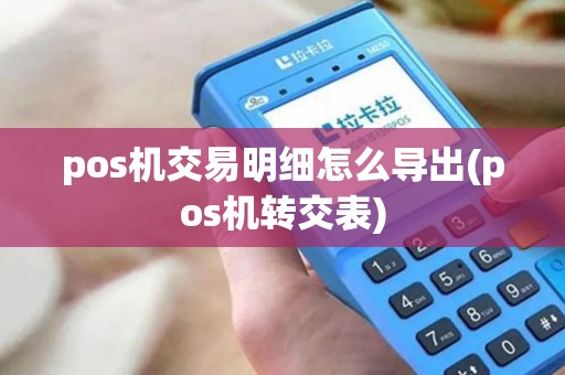 pos机交易明细怎么导出(pos机转交表) pos机交易明细怎么导出(pos机转交表)