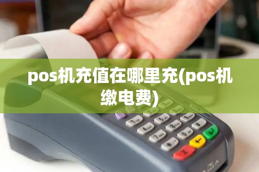 pos机充值在哪里充(pos机缴电费) pos机充值在哪里充(pos机缴电费)