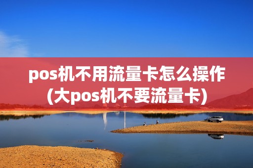 pos机不用流量卡怎么操作(大pos机不要流量卡) pos机不用流量卡怎么操作(大pos机不要流量卡)
