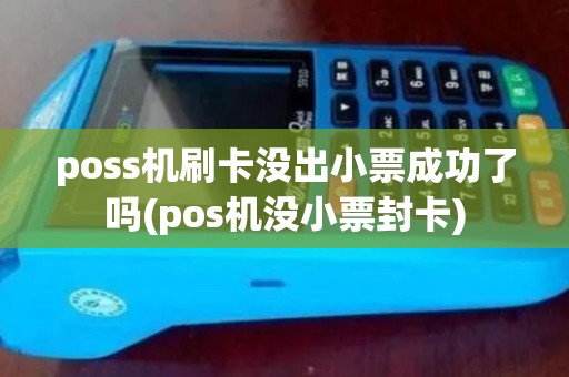poss机刷卡没出小票成功了吗(pos机没小票封卡)