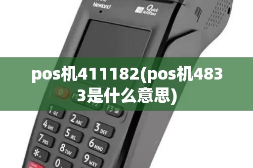 pos机411182(pos机4833是什么意思)