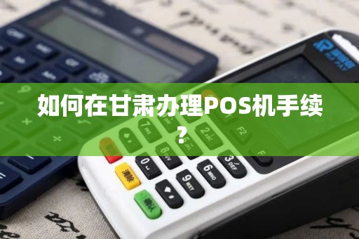 如何在甘肃办理POS机手续？