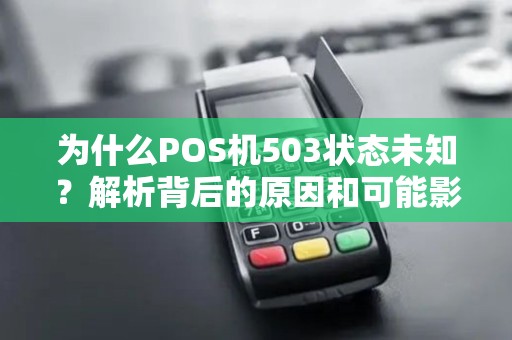 为什么POS机503状态未知?解析背后的原因和可能影响! 为什么POS机503状态未知?解析背后的原因和可能影响!