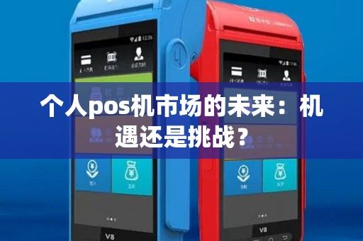 个人pos机市场的未来:机遇还是挑战? 个人pos机市场的未来:机遇还是挑战?
