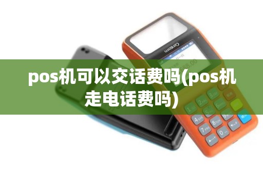 pos机可以交话费吗(pos机走电话费吗)