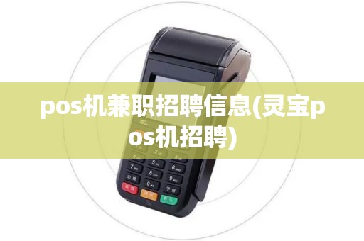 pos机兼职招聘信息(灵宝pos机招聘)