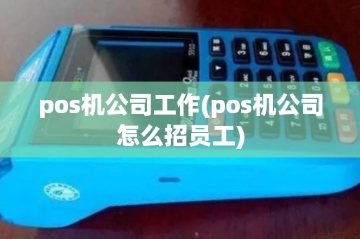 pos机公司工作(pos机公司怎么招员工) pos机公司工作(pos机公司怎么招员工)