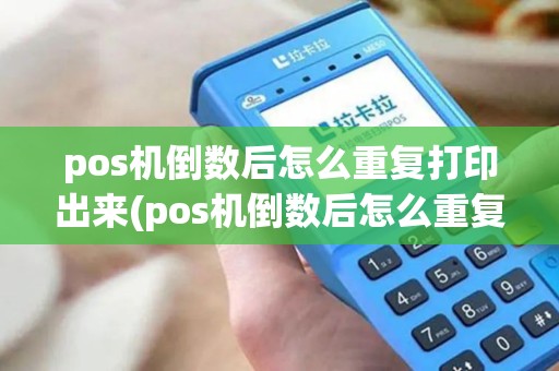 pos机倒数后怎么重复打印出来(pos机倒数后怎么重复打印)
