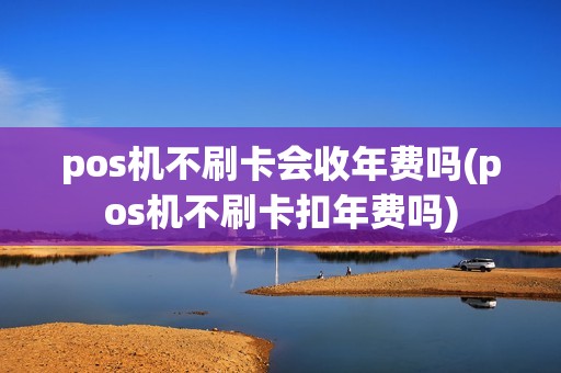 pos机不刷卡会收年费吗(pos机不刷卡扣年费吗)
