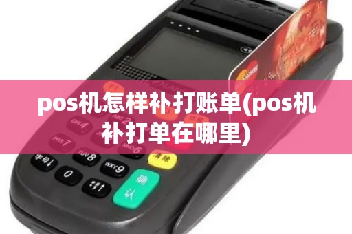 pos机怎样补打账单(pos机补打单在哪里) pos机怎样补打账单(pos机补打单在哪里)