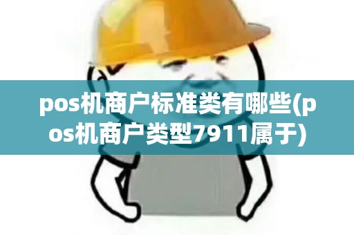 pos机商户标准类有哪些(pos机商户类型7911属于) pos机商户标准类有哪些(pos机商户类型7911属于)