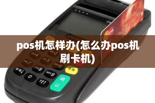 pos机怎样办(怎么办pos机刷卡机) pos机怎样办(怎么办pos机刷卡机)