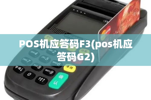 POS机应答码F3(pos机应答码G2)