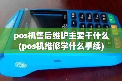pos机售后维护主要干什么(pos机维修学什么手续)