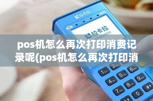 pos机怎么再次打印消费记录呢(pos机怎么再次打印消费记录) pos机怎么再次打印消费记录呢(pos机怎么再次打印消费记录)