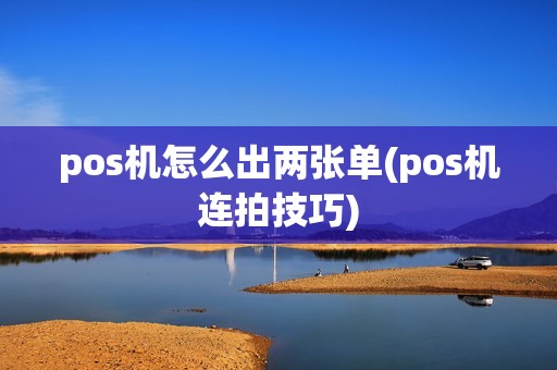 pos机怎么出两张单(pos机连拍技巧) pos机怎么出两张单(pos机连拍技巧)