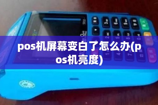 pos机屏幕变白了怎么办(pos机亮度) pos机屏幕变白了怎么办(pos机亮度)