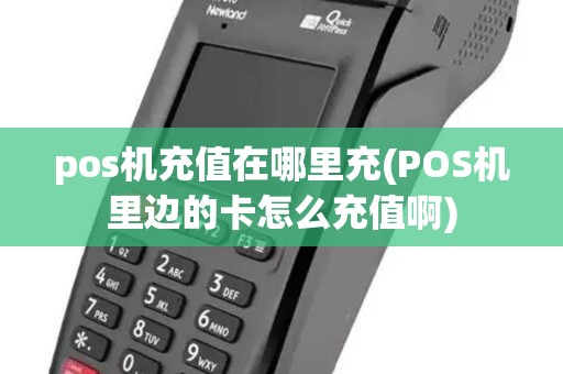 pos机充值在哪里充(POS机里边的卡怎么充值啊) pos机充值在哪里充(POS机里边的卡怎么充值啊)